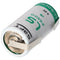 SAFT LS26500 lithium battery Li-SOCI2, C-Size with soldering lug U-shape