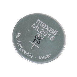 MAXELL ML2016 Li-ion button cell Li-Mn 3V 25mAh rechargeable button cell