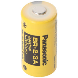 BR-2/3 A Panasonic lithium battery without soldering tag, 3.0 volt