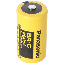 BR-C Panasonic lithium battery baby without soldering tag, 3.0 volts