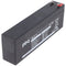 PBQ lead-acid battery 2.6-12V, 12 V 2.6Ah, dimensions 178x34x61mm