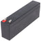 PBQ lead-acid battery 2.6-12V, 12 V 2.6Ah, dimensions 178x34x61mm