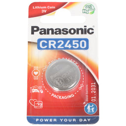 Panasonic CR2450 lithium battery IEC CR 2450 EL