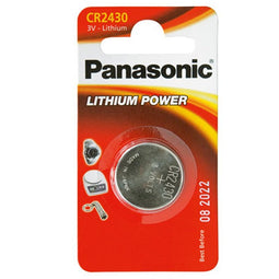 Panasonic CR2430 lithium battery IEC CR 2430 EL