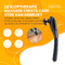 Cresta Care – SMC100 Knock Massage Stick – Rechargeable – Different Massage Types – 4 Massage Heads