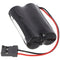 CMOS battery suitable for SAFT 2LS14500 3.6 volts, 5.2Ah, GEB 10-W15, Ref. 2484, F087867