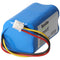 Li-ion battery suitable for the Prosenic 800T, 820T, 830T, 820S with the white plug