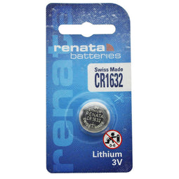 Renata CR1632 lithium battery 3 volt 137mAh IEC CR1632, battery for Garmin vivofit 3