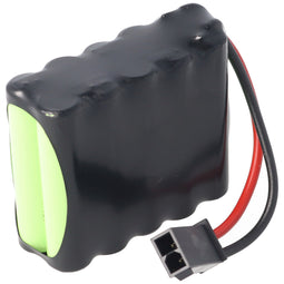 Battery suitable for the roma 4511670 battery pack NiMH 12V 800mAh F2x5 with cable and plug