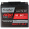 Panther tracline AGM Deep Cycle 12V 20Ah lead battery AGM lead gel battery