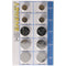 10 pieces alkaline and lithium button cell batteries, for many areas of application, sorted in a set