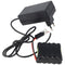 Battery and charger suitable for the roma 4511670 battery pack NiMH 12V 800mAh 9.6Wh F2x5 with cable