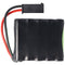 Battery and charger suitable for the roma 4511670 battery pack NiMH 12V 800mAh 9.6Wh F2x5 with cable