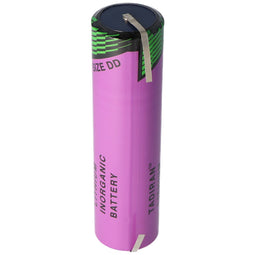 Tadiran Lithium Battery SL-790 / T with U-shape solder tabs, SL-2790 / T