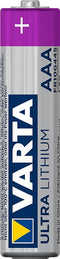 Varta lithium battery AAA, Micro, FR03, 6103, Varta Ultra Lithium, 1.5V