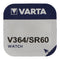 364, Varta V364, SR60, SR621SW button cell for watches etc.
