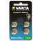 Varta V40H NiMH battery 55604, coin cell MH 13654/4 pieces
