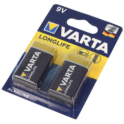 Varta Battery Alkaline E-Block 6LP3146 9V Longlife Power Retail Blister (2-Pack)