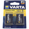 Varta Battery Alkaline E-Block 6LP3146 9V Longlife Power Retail Blister (2-Pack)