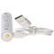 Li-Ion 18650 battery with micro USB charging socket 3.7 volts 3200 mAh, with USB charging port