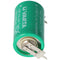 Varta CR1 / 2AA lithium battery 6127 with single print solder tab