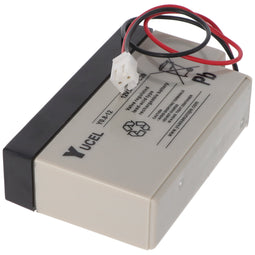 Yucel Y0.8-12 AGM lead acid battery, Yuasa 12V 0.8Ah battery with JST connector