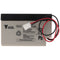 Yucel Y0.8-12 AGM lead acid battery, Yuasa 12V 0.8Ah battery with JST connector