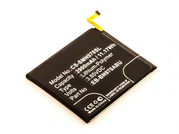 Battery suitable for Samsung Galaxy Note 10, Li-Polymer, 3.85V, 2900mAh, 11.2Wh, built-in, without t