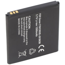 Li-Ion battery - 1500mAh (3.7V) for mobile phones, smartphones, telephones such as BL-G018