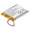 Battery suitable for Jabra Evolve 75, Li-Polymer, 3.7V, 550mAh, 2.0Wh