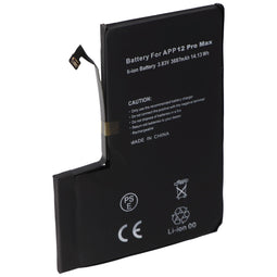 Battery suitable for Apple iPhone 12 Pro Max, Li-Polymer, 3.83V, 3687mAh, 14.13Wh, built-in, without