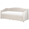Beliani VITTEL - Bed with storage - Beige - Polyester