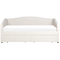 Beliani VITTEL - Bed with storage - Beige - Polyester
