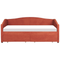 Beliani VITTEL - Bed with storage - Red - Polyester