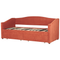 Beliani VITTEL - Bed with storage - Red - Polyester