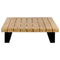 Beliani MYKONOS - Lounge set for 5 - Cream - Acacia wood