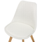 Beliani DAKOTA - Dining room chair - Cream - Polyester
