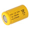 2/3 A Cadnica NICD battery flattop without soldering tag, 1.2 volt 700mAh