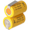 Battery 2 / KR-600AE 2/3 A Cadnica NICD battery 2.4V with soldering lug U-shape (not original Sanyo)