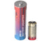Adapter battery 2R10 duplex stick battery, 2R10R, 3010, 2010, 3.0 volts 73x21mm max. 1600mAh