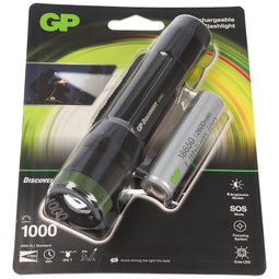 Torch CR42 1000lumen incl.1x 18650 3.7V Li-Ion battery