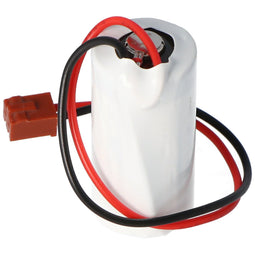 CR17335SE-R lithium battery with cable and plug, Fanuc A98L-0031-0006