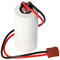 CR17335SE-R lithium battery with cable and plug, Fanuc A98L-0031-0006