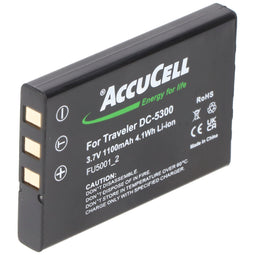 AccuCell battery suitable for Pentax D-L12, D-li2, Optio 330, 430