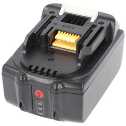 Battery suitable for Makita BL1850B, Li-ion, 18V, 5000mAh, 90Wh, black