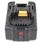 Battery suitable for Makita BL1850B, Li-ion, 18V, 5000mAh, 90Wh, black