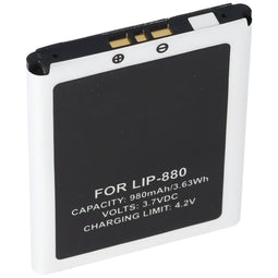 AccuCell battery suitable for Sony LIP-880PD, NW-HD5, Digisette