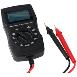 Battery test for 1.2V, 3.2V, 3.6v, 3.7V and battery test with digital display including internal res