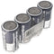 Powerline LR20 mono alkaline batteries in 4 foil, 1.5 volt, capacity 19760mAh