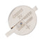 CR2032 lithium brand battery with Z-shaped solder tabs
